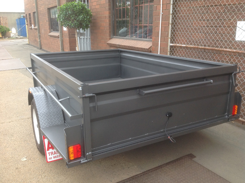 Large High Sides Box Trailer